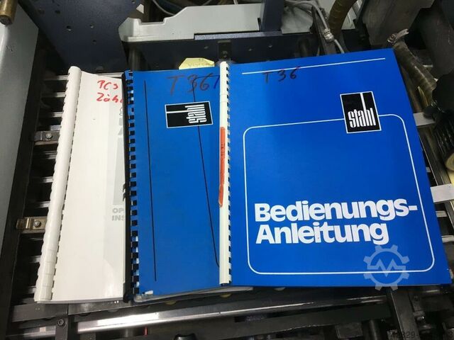 Taschenfalzmaschine Stahl T 36/4X