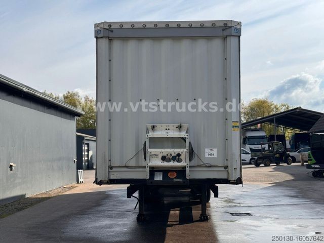 Open semitrailer with tarp KRONE SD Pritsche + Plane Edscha-Verdeck