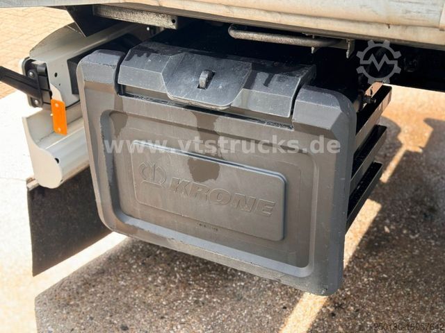 Open semitrailer with tarp KRONE SD Pritsche + Plane Edscha-Verdeck