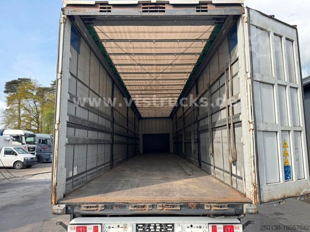 Open semitrailer with tarp KRONE SD Pritsche + Plane Edscha-Verdeck