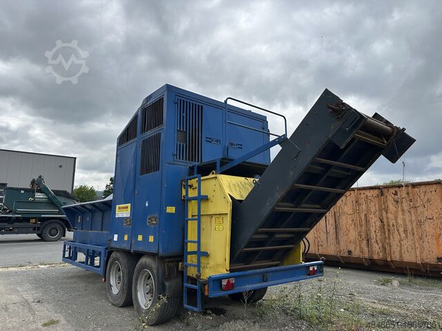 Mobile shredding plant Husmann HFG 5