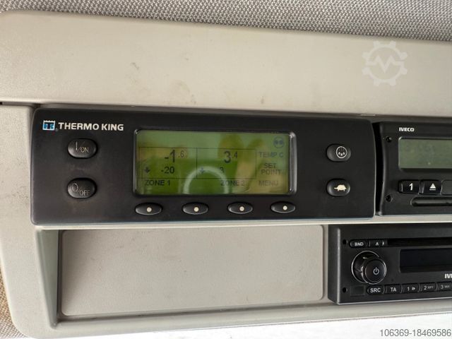 Refrigerated truck IVECO 180E32 4x2 Schmitz / Thermo King T-1200R Spectru