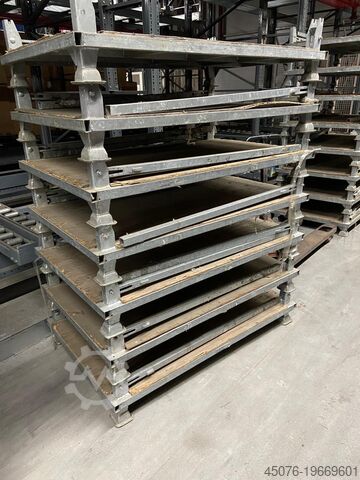 400 pcs storage racks - stackable racks  