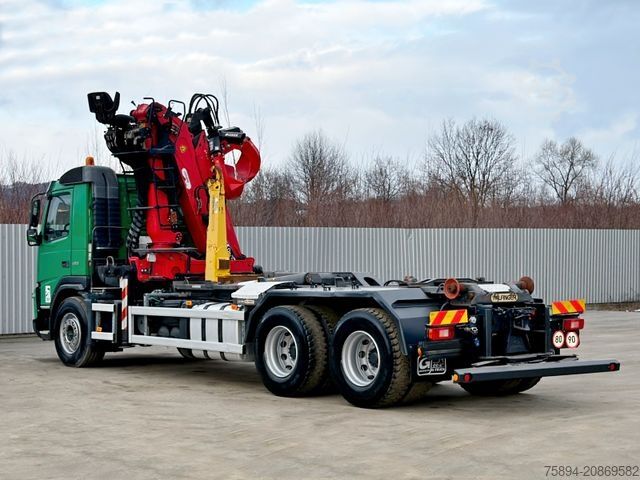 Roll-off tipper truck VOLVO FMX 460 * Abrollkipper + EPSILON Q150Z79 * 6x4