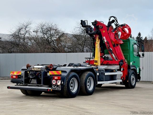 Roll-off tipper truck VOLVO FMX 460 * Abrollkipper + EPSILON Q150Z79 * 6x4