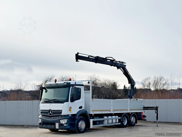 Truck mounted crane MERCEDES-BENZ ANTOS 2545* HIAB 144 BS - 2 HIDUO /FUNK