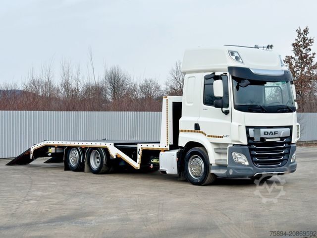 Car carrier truck DAF CF 530 Pritsche 8,15 m * 6x2