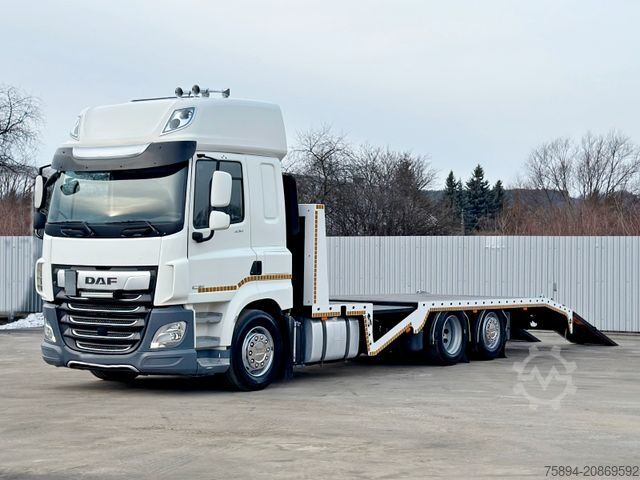 Car carrier truck DAF CF 530 Pritsche 8,15 m * 6x2