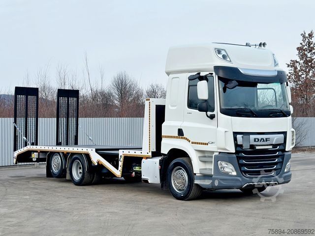 Car carrier truck DAF CF 530 Pritsche 8,15 m * 6x2
