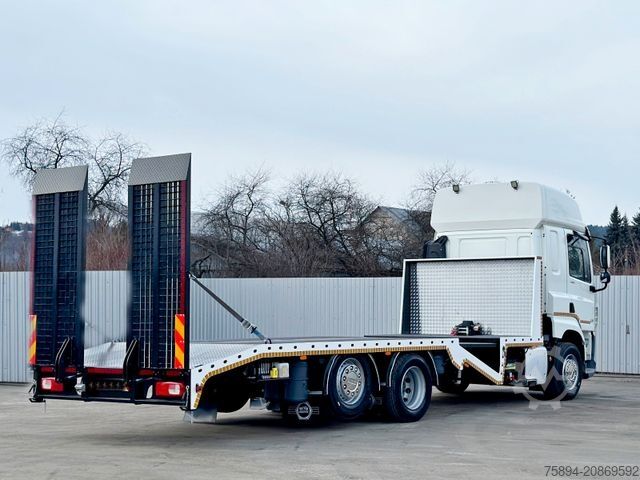 Car carrier truck DAF CF 530 Pritsche 8,15 m * 6x2