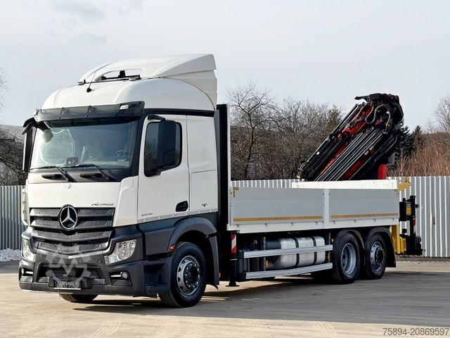 Truck mounted crane MERCEDES-BENZ ACTROS 2545 * PK 34002 - SH +JIB /FUNK* 6x2