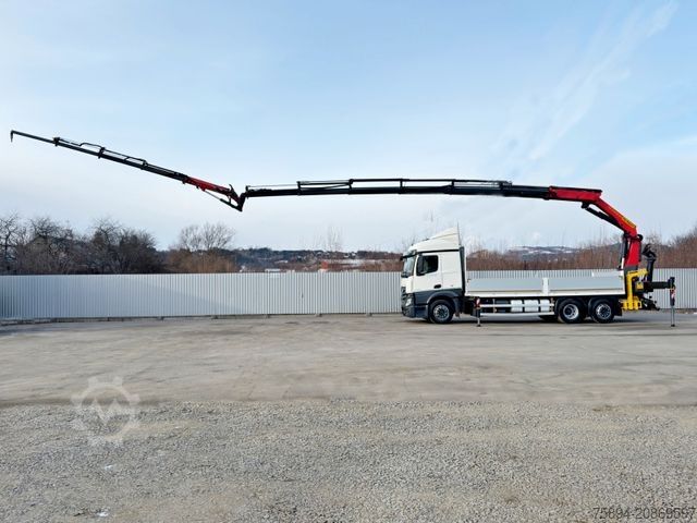 Truck mounted crane MERCEDES-BENZ ACTROS 2545 * PK 34002 - SH +JIB /FUNK* 6x2