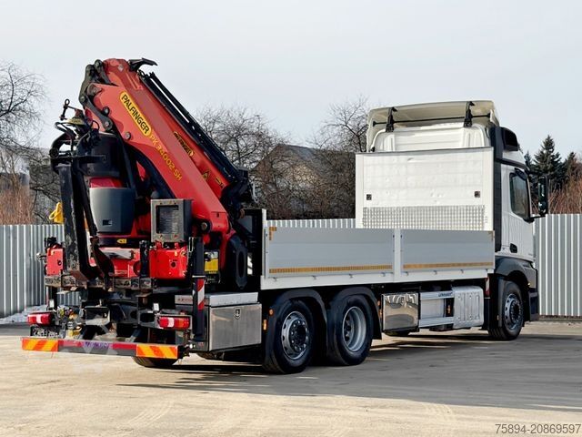 Truck mounted crane MERCEDES-BENZ ACTROS 2545 * PK 34002 - SH +JIB /FUNK* 6x2