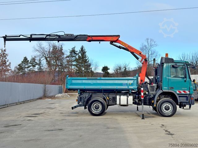 Tipper truck MERCEDES-BENZ ACTROS 1832 * KIPPER 4,00 m + PK 9501 * 4x4