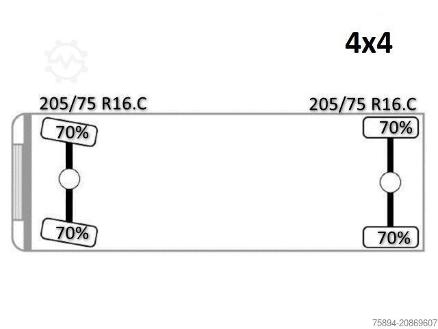 Truck-mounted crane van MERCEDES-BENZ Sprinter  519 CDI * 4x4 * TOP