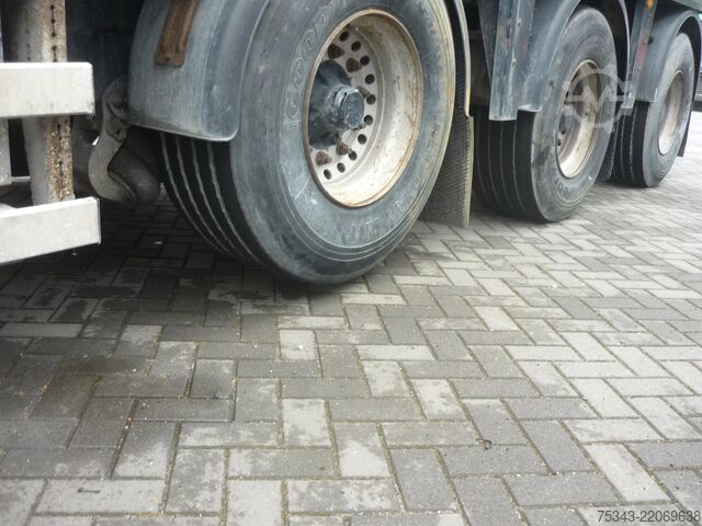 Suction vehicle DAF XF 410 ROC 16.30 Droge stoffen oplegger
