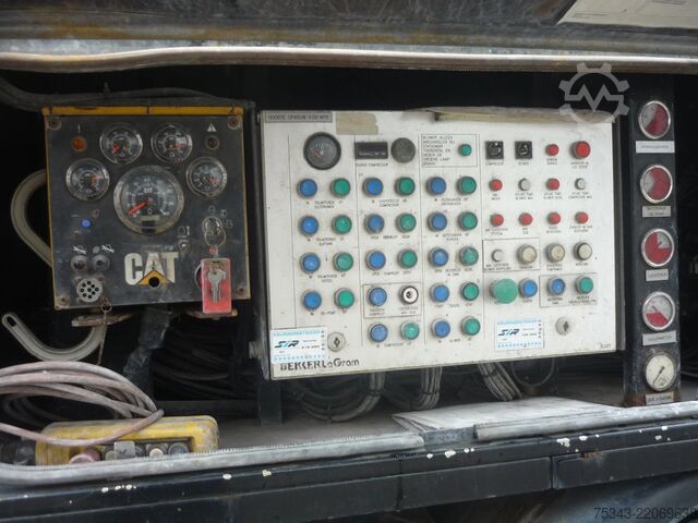Suction vehicle DAF XF 410 ROC 16.30 Droge stoffen oplegger