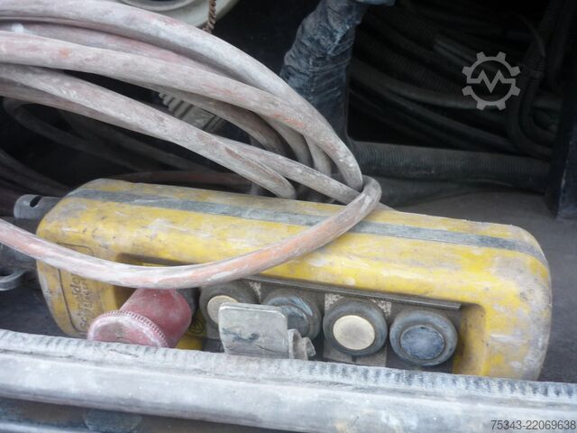 Suction vehicle DAF XF 410 ROC 16.30 Droge stoffen oplegger