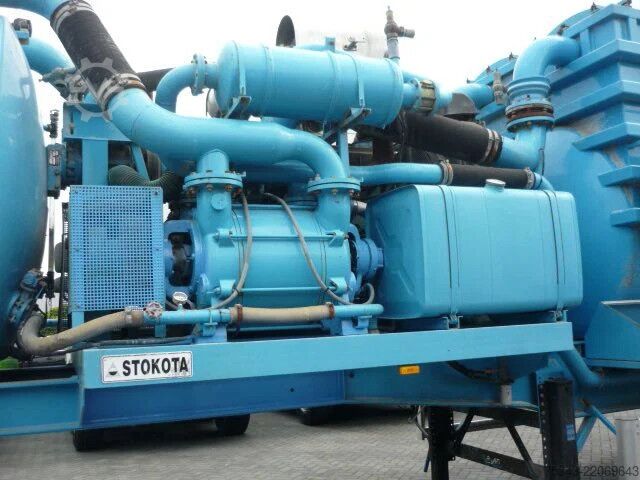 Suction vehicle Royen Ipsam Droge stoffen zuiger/Sucking and blowing ...