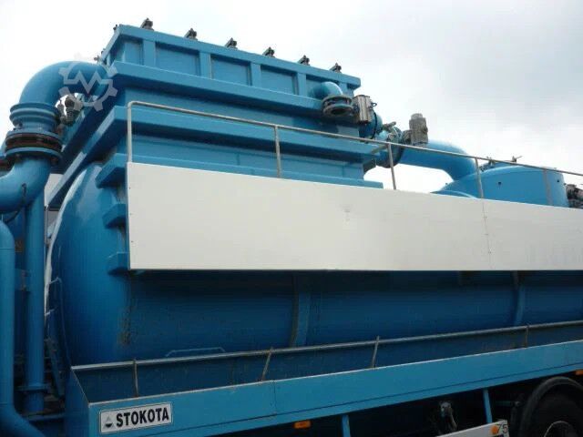 Suction vehicle Royen Ipsam Droge stoffen zuiger/Sucking and blowing ...