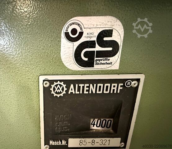 Sliding table saw Altendorf F 45