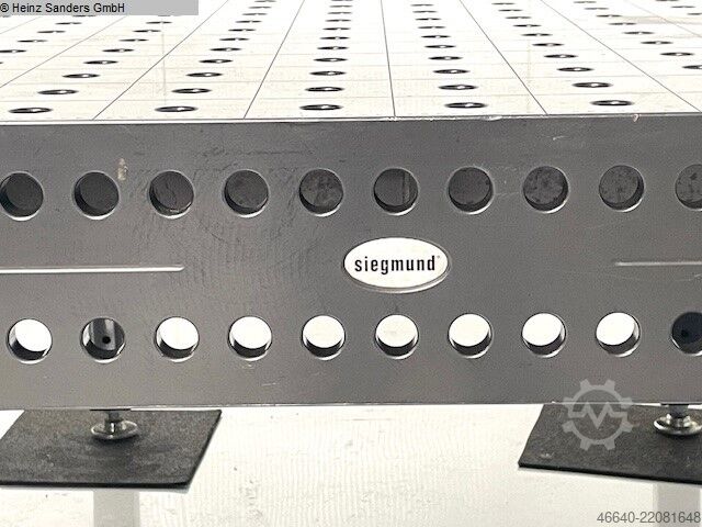 Schweißtisch SIEGMUND Professional 750 4000 x 2000