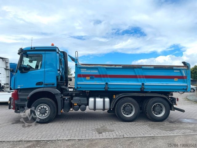 Kipper LKW MERCEDES-BENZ 2643 /6x6H ALLRAD/Meiller/Bordmatik/Schneeplatte