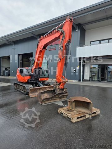 Minibagger KUBOTA KX 080 / Lehnhoff MS08 / Klima / D-Maschine