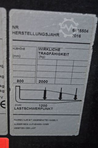 Hochhubkommissionierer BT OSE 200X