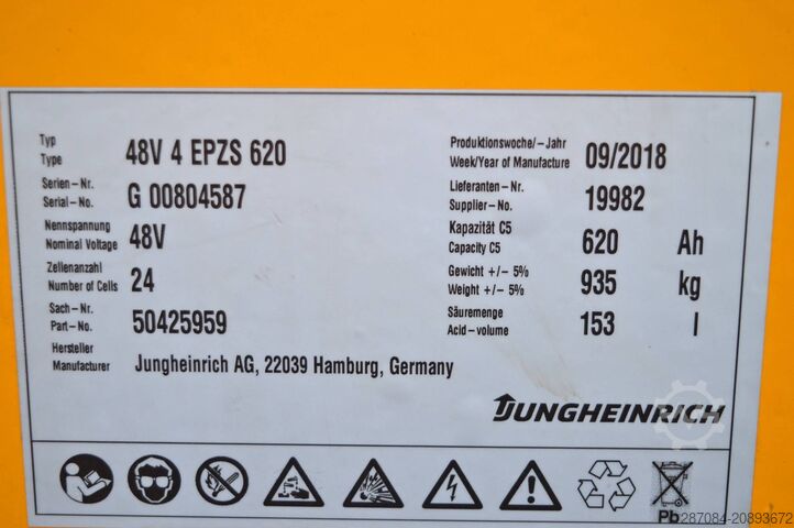 Schubmaststapler Jungheinrich ETV 216
