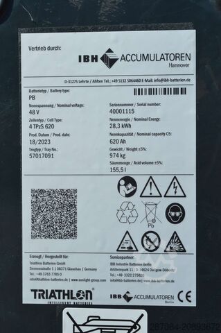 Niederhubwagen Jungheinrich ETV 216 Batterie Bj2023