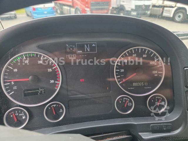 Flatbed truck MAN TGA 26.480 / 6X4 / Palfinger Kran PK 36002