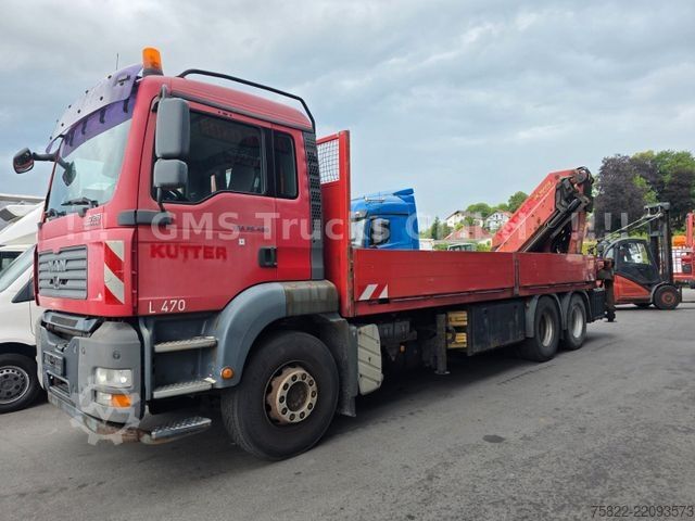Truck mounted crane MAN TGA 26.480 / 6X4 / Palfinger Kran PK 36002