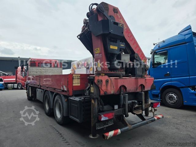 Truck mounted crane MAN TGA 26.480 / 6X4 / Palfinger Kran PK 36002