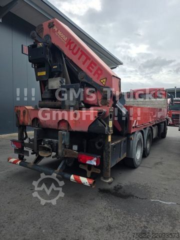 Truck mounted crane MAN TGA 26.480 / 6X4 / Palfinger Kran PK 36002