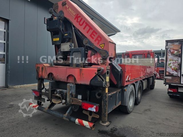 Truck mounted crane MAN TGA 26.480 / 6X4 / Palfinger Kran PK 36002