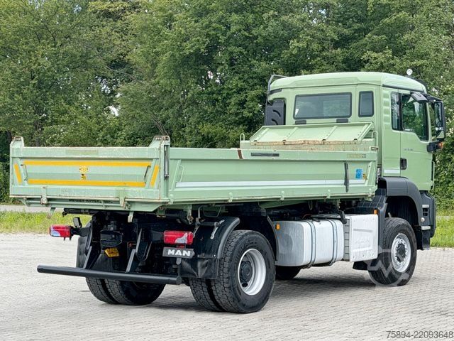 Tipper truck MAN TGS 18.360 * KIPPER 4,80m * 4x4 * TOPZUSTAND