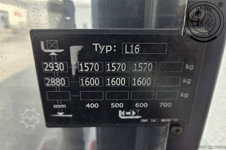 Manual stacker Linde L16