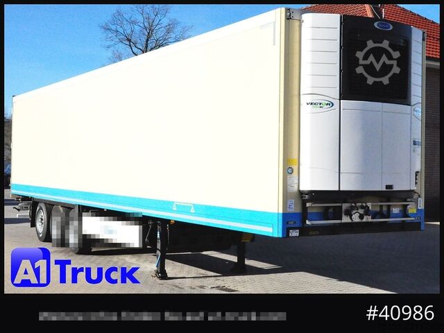 Reefer semitrailer KRONE SDR 27 Carrier 1950 Mt., Lift, Multitemp.