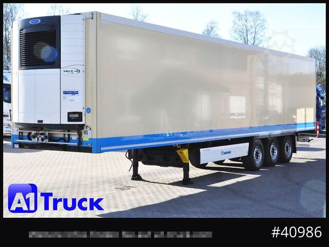 Reefer semitrailer KRONE SDR 27 Carrier 1950 Mt., Lift, Multitemp.