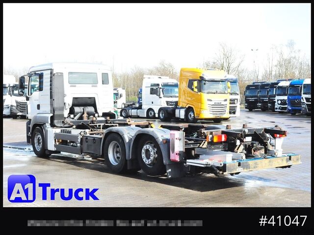 Wechselfahrgestell LKW MAN TGS 26,400, BDF, 7,45, LBW Bär 2t.