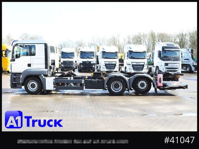 Wechselfahrgestell LKW MAN TGS 26,400, BDF, 7,45, LBW Bär 2t.