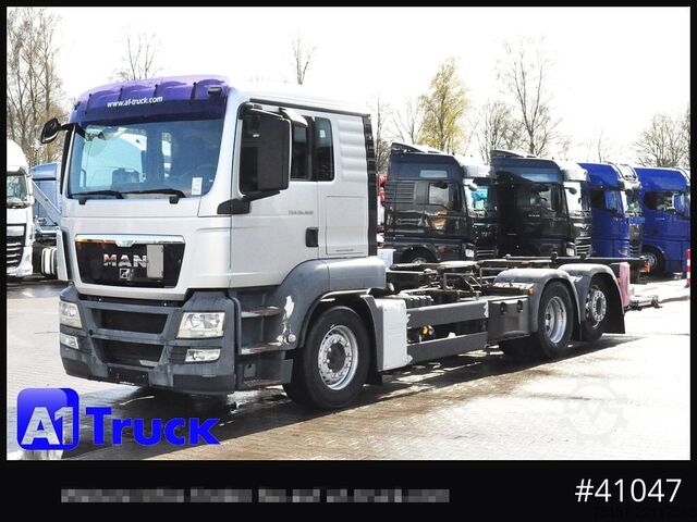Wechselfahrgestell LKW MAN TGS 26,400, BDF, 7,45, LBW Bär 2t.