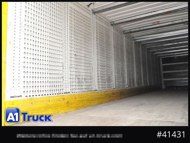 Box semitrailer KRONE SDK 27, Koffer, Doppelstock, 386.424km