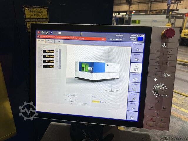 Laser cutting machine Trumpf Trulaser 5040 Type L69