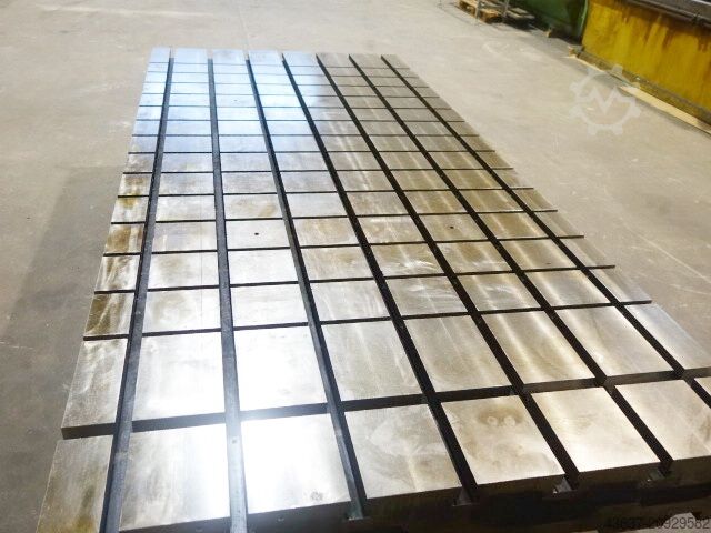 Bolster plate  T - Nuten Aufspannplatte