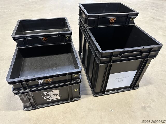 Wezsuisse plastic box 60x40x42 cm Wezsuisse Euronorm Kunststoffkiste