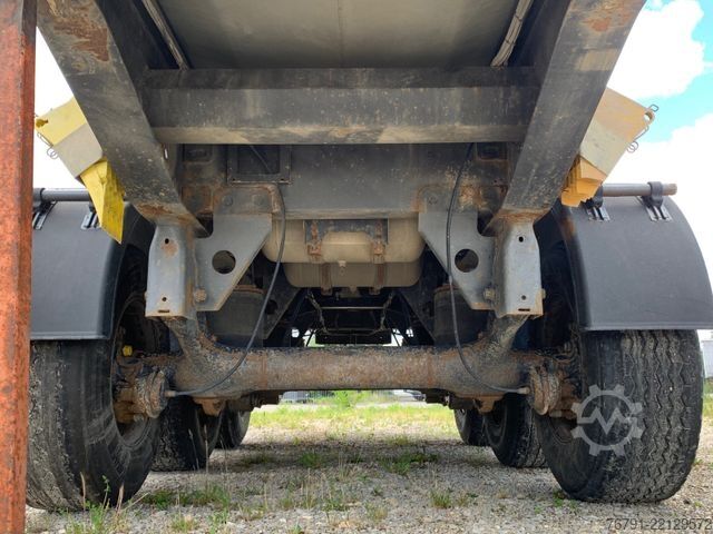 Tipper semitrailer CARNEHL CHKS/AH_ Alu Rundmulde_ Stahl Rahmen_ 4.700 kg