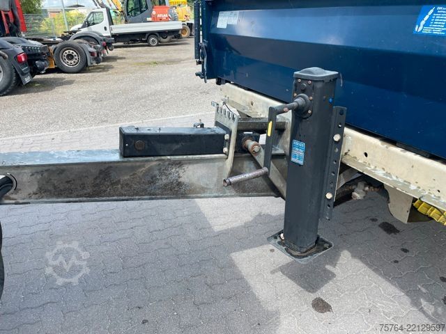 Three-way tipper trailer MÜLLER-MITTELTAL 3-Seitenstahlkipper / Rampen / breite Reifen!
