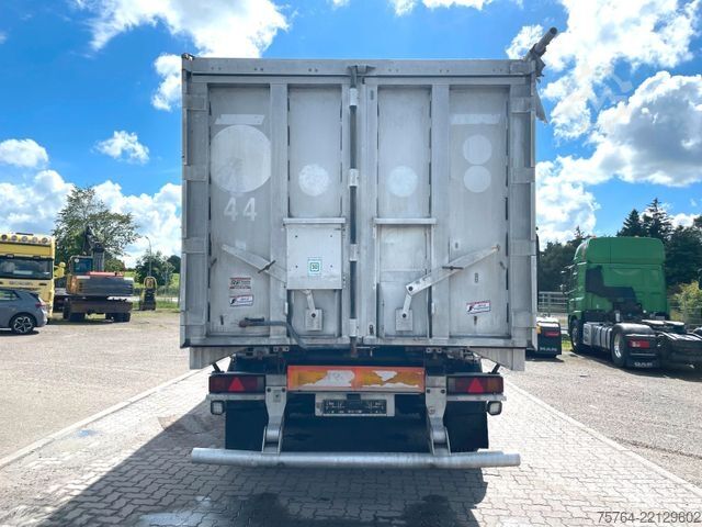Tipper semitrailer BENALU ca. 48m³ Kippauflieger / ganz aus Alu / Kombitür